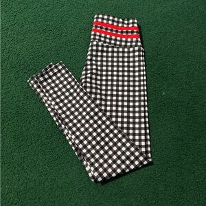 Black and White Checkered Leggings new